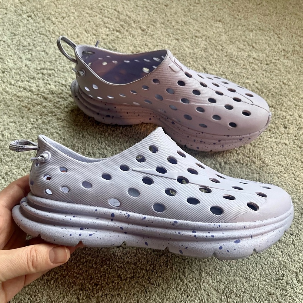 Kane Revive Recovery Womens Size 7 Lavender Monochrome Slip On Sneakers